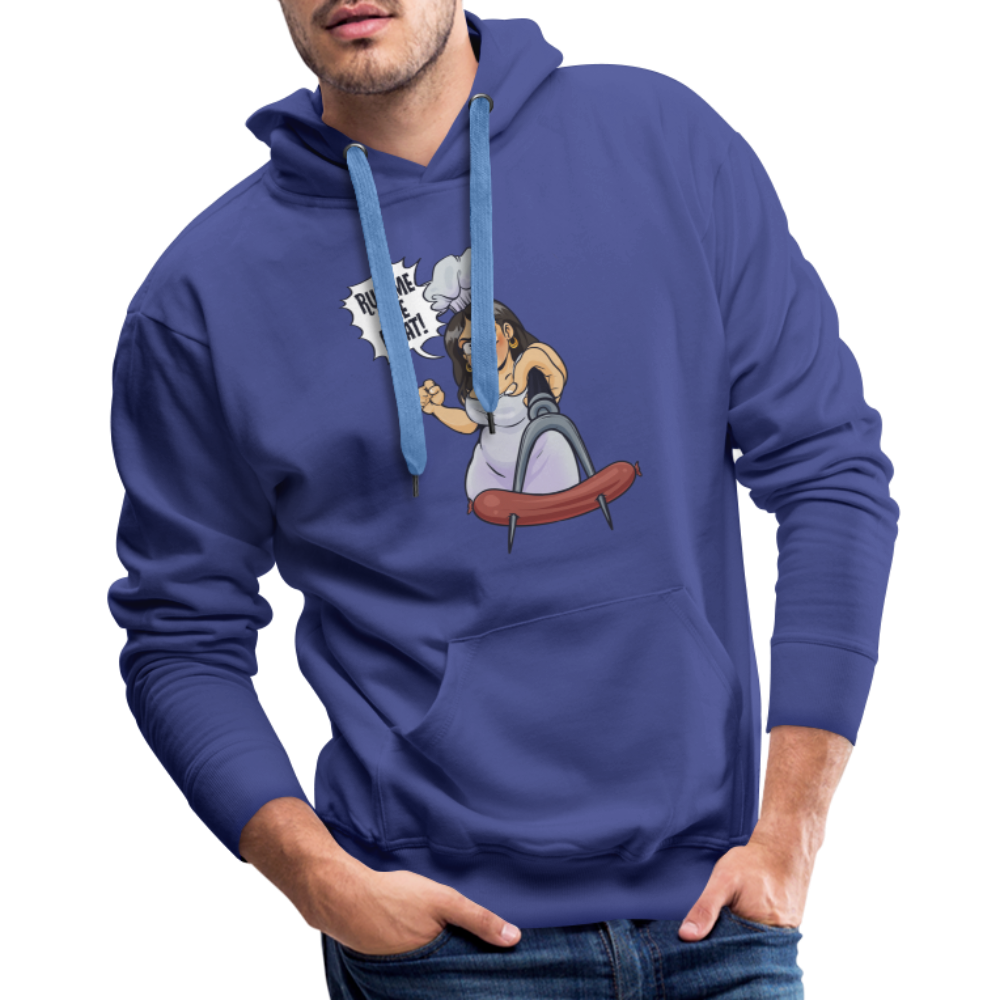 Men’s Run Me The Meat Premium Hoodie - royal blue