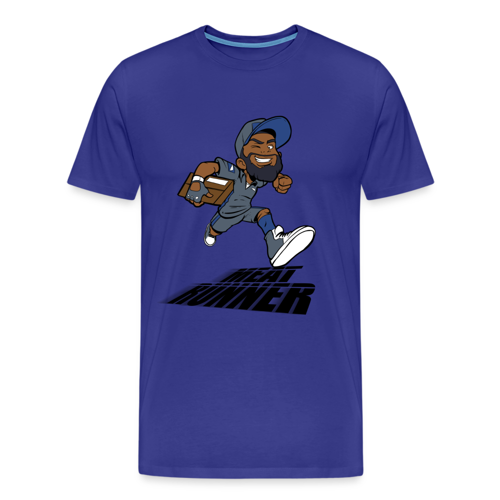 Meat Runner T-Shirt - royal blue