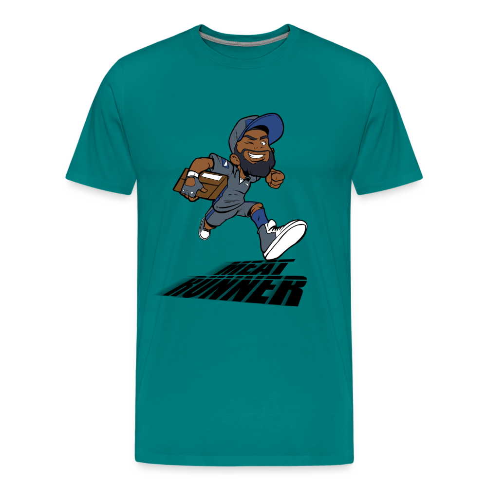 Meat Runner T-Shirt - teal